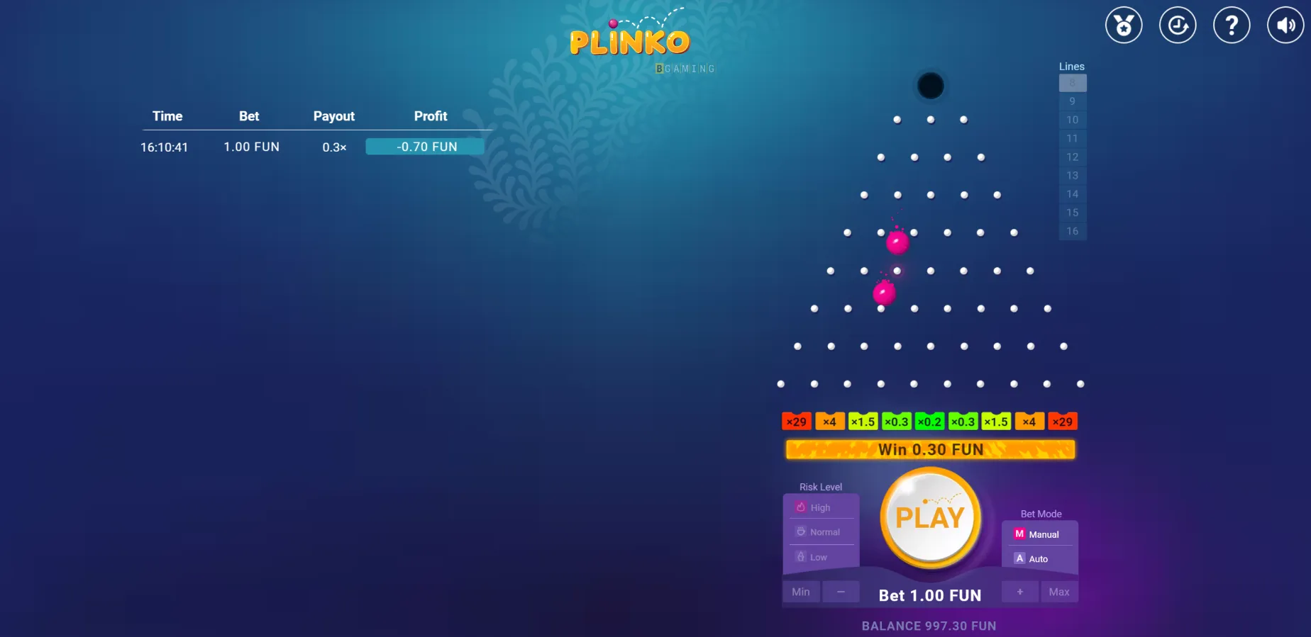 Plinko Demo
